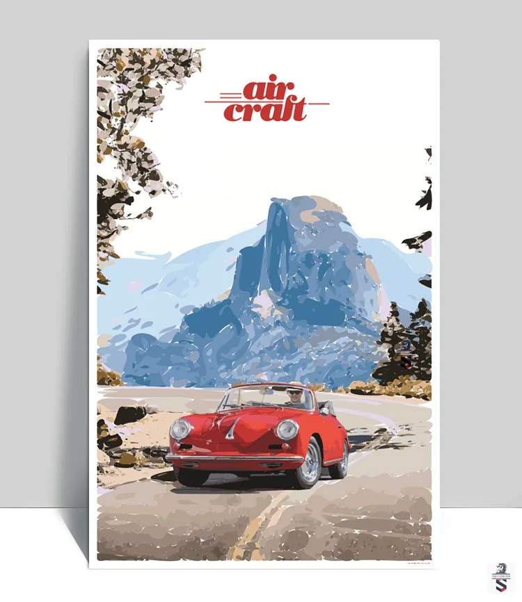 The Air Factor-ALUMINUM POSTERS Yosemite Red 3five6 Poster